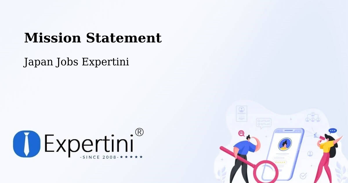 Mission Statement - Japan Jobs Expertini